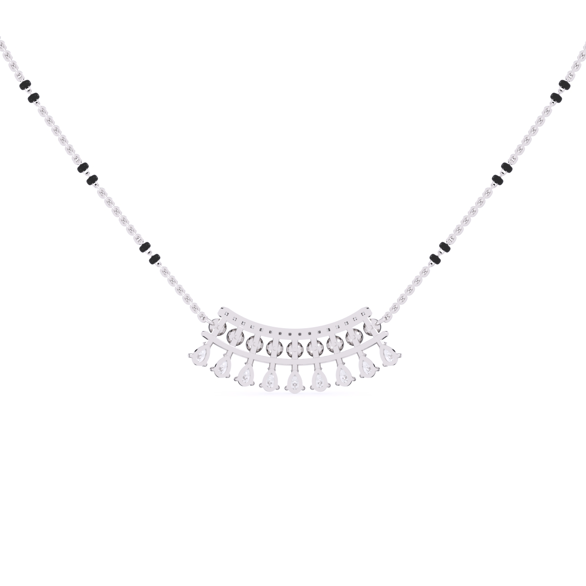 Stylish Cluster Lab Grown Mangalsutra